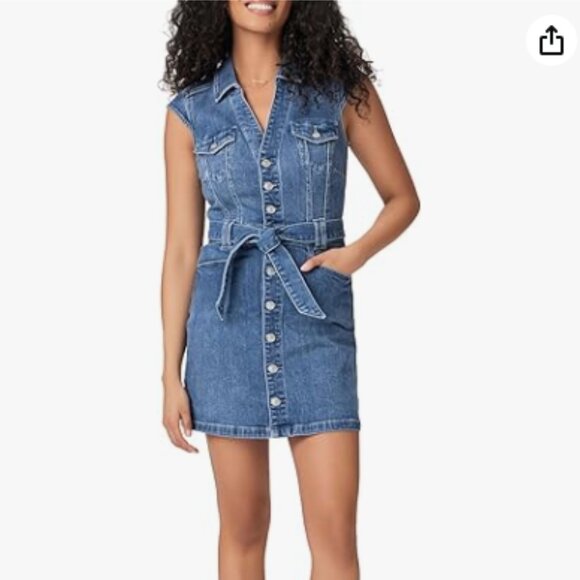 PAIGE Dresses & Skirts - PAIGE Women's Jaxsyn Denim Dress Jolene PKT, Kamilla 00